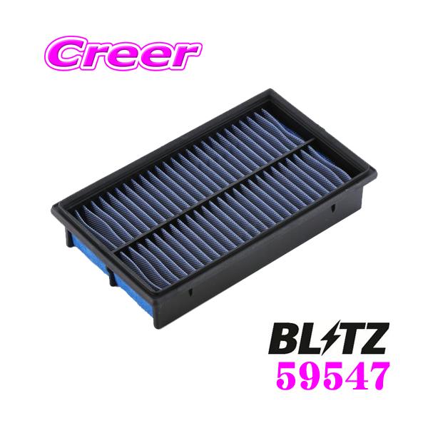 他サイト： BLITZ ブリッツ SA-17B No.59547 SUS POWER AIR FILTER LM マツダ アクセラスポーツ(BLEFW)用の商品画像
