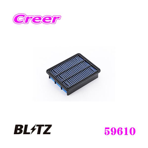 BLITZ ubc SA-319B No.59610 SUS POWER AIR FILTER LM }c_ AeUZ_(GJ2FP/GJ2AP)p TXp[GAtB^[LM