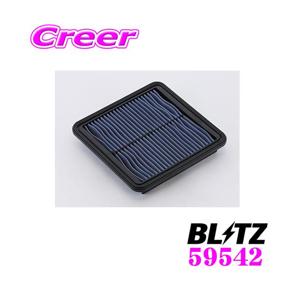 BLITZ SF-48B No.59542 SUS POWER AIR FILTER LM Xo H[O(VMG)p TXp[GAtB^[LM