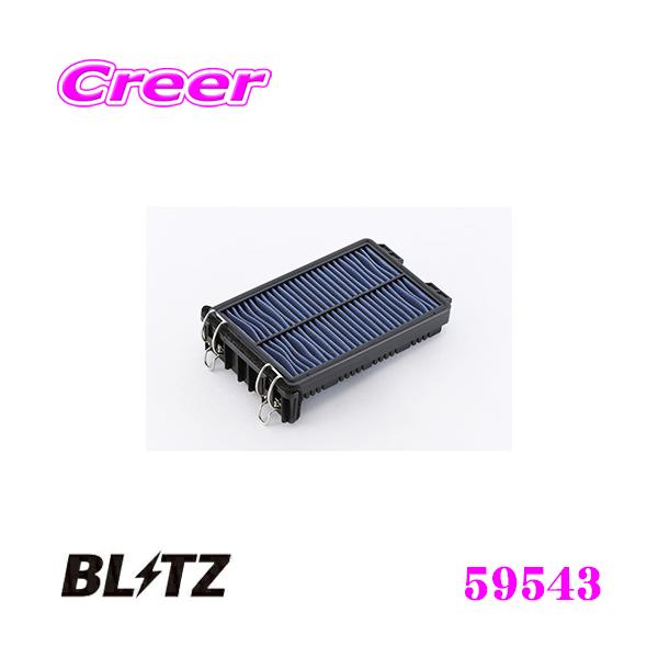 BLITZ@SF-49B No.59543 SUS POWER AIR FILTER LM Xo R1(RJ1/RJ2)p TXp[GAtB^[LM