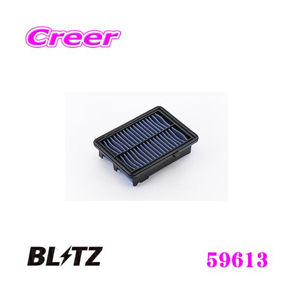 BLITZ SH-697B No.59613 SUS POWER AIR FILTER LM z_ F[(RU1/RU2)p TXp[GAtB^[LM