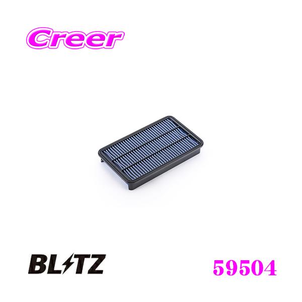 BLITZ ST-40B No.59504 SUS POWER AIR FILTER LM g^ Zv^[Xe[VS(SXV15W/VCV15W)p TXp[GAtB^[LM