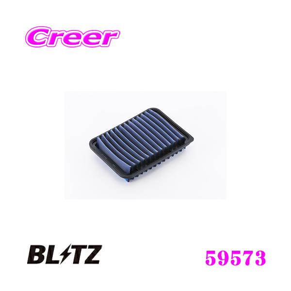BLITZ ubc ST-53B No.59573 SUS POWER AIR FILTER LM g^ |e(NSP141)p