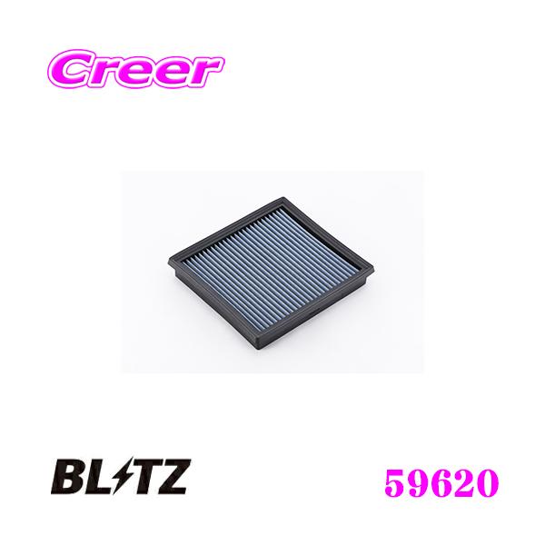 BLITZ ubc GAtB^[ WT-161B 59620 POWER AIR FILTER LM g^ nA[(ASU60W/ASU65W)p