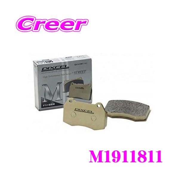 DIXCEL M1911811 Mtypeブレーキパッド(ストリート〜ワインディング向け) フロント用 フィアット 500X 1.4 16V TURBO (FF