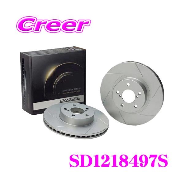 DIXCEL（ディクセル） SD1218497S SDtypeスリット入りブレーキローター 