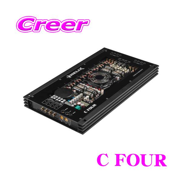 正規品　　helix C-FOUR　150W×4ch アンプ新品ヒューズ交換済 正規品 helix C-FOUR 150W×4ch アンプ新品ヒューズ交換済 楽天