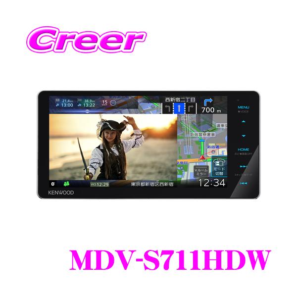 KENWOOD 彩速ナビ MDV-S710 TYPE S 新品未使用品 ケンウッド 彩速ナビ MDV-S710 7V型(インチ) カーナビ|PC