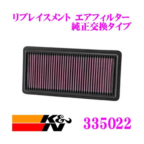 K&amp;N tB^[ 33-5022  Xo GPE CvbT XVpvCXg rgCGAtB^[ i16546-AA140Ή