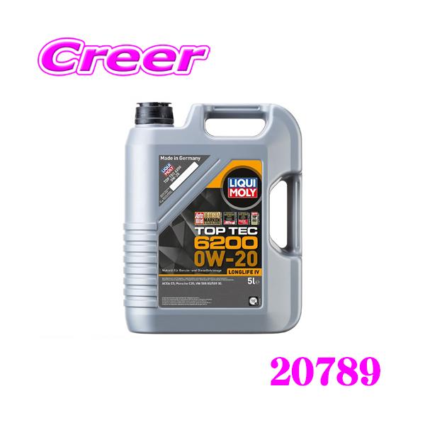 LIQUI MOLY 0W-20 エンジンオイル 5リットル　リキモリ LIQUI MOLY リキモリ 20789 エンジンオイル 0W-20 5L 5リットル