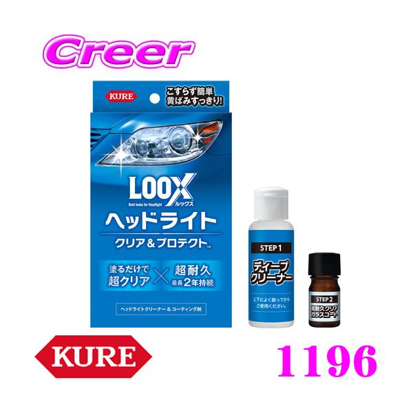 KURE クレ 呉工業 LOOX ルックス ヘッドライト クリア&amp;プロテクト NO.1196