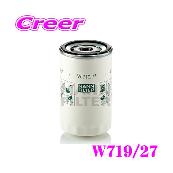 MANN FILTER オイルフィルター W719/27 クライスラー KJ37 チェロキー / フォード WF0EDD WF0FYD フォーカス 用 輸入車用