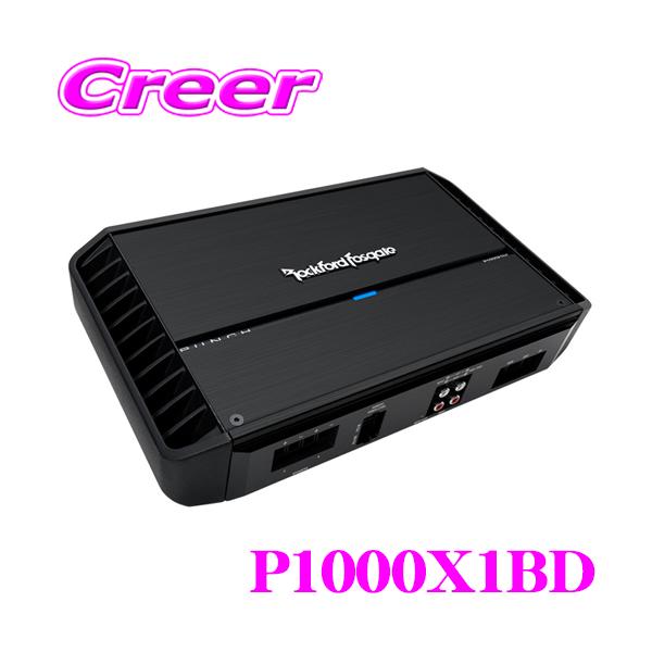 日本正規品 ロックフォード RockfordFosgate PUNCH P1000X1BD 定格出力