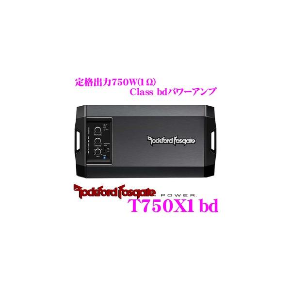 日本正規品 ロックフォード RockfordFosgate POWER T750X1BD 定格出力