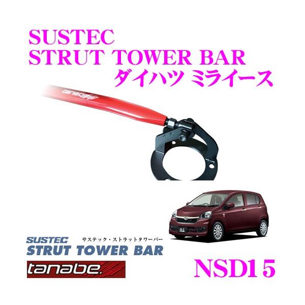 タナベ　タワーバー　la300s ミライースで使用 creer-net_tanabe-nsd15