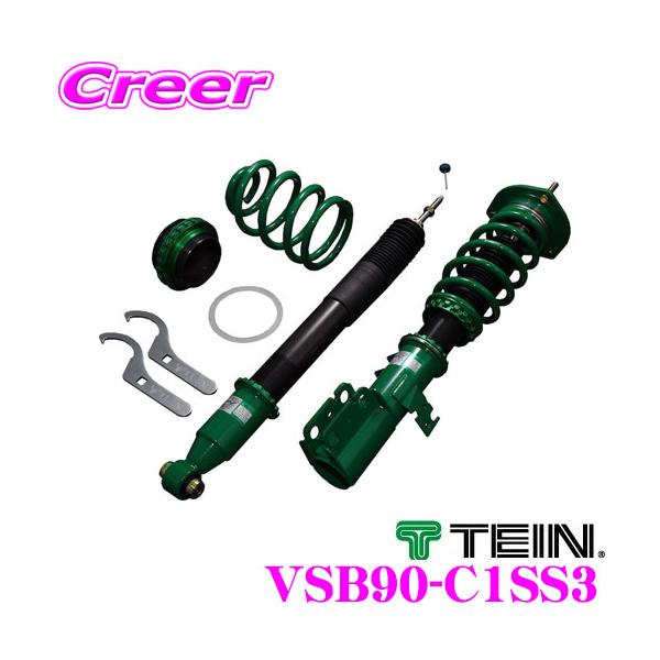 CF6 TEIN 車高調 抜け、固着なし アコード TEIN（テイン） FLEX Z VSB90-C1SS3 減衰力16段階車高調整式ダンパー