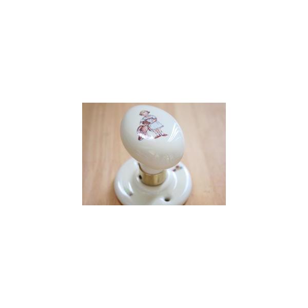 Many（食器） マニー プチメゾン 陶器 オーバル型ドアノブ 