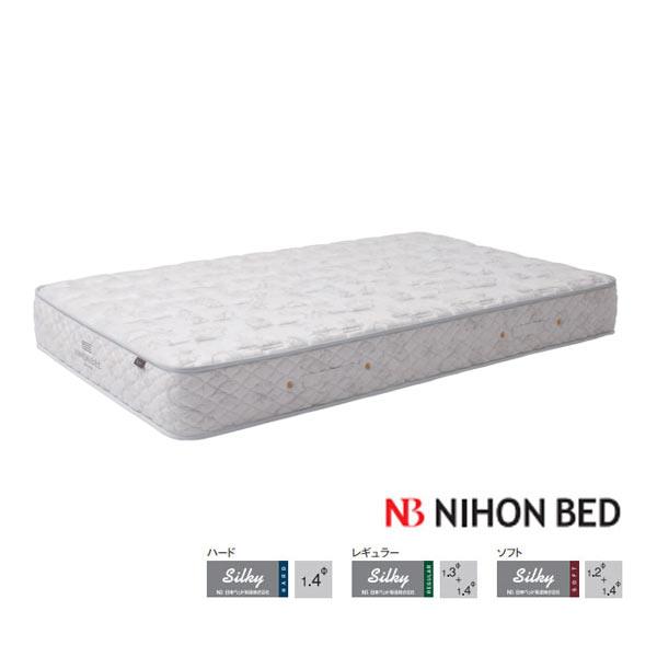 マットレス セミダブル シルキーポケット （ウール入）日本ベッド