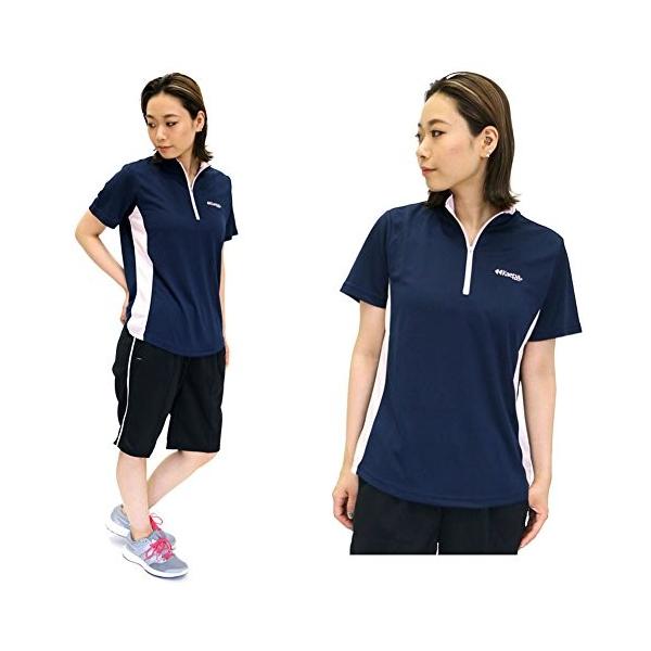 ケイパ ランニングウェア 上下セット ドライ Tシャツ ジャージ ショートパンツ レディース 柄７ M Inovatex Ind Br