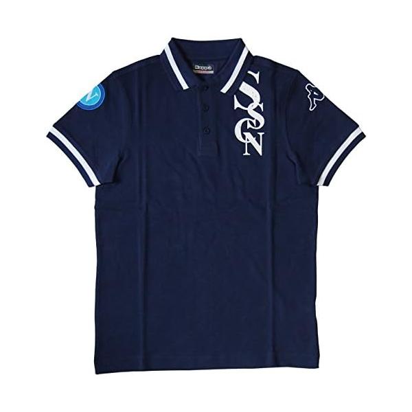 Kappa SSC Napoli ポロシャツ Mサイズ ネイビー