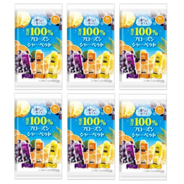 「商品情報」商品の説明商品の説明 商品の説明 創業54年のお菓子メーカー『リボン』の凍らせて食べるスティックタイプのフローズンシャーベット（9本入り）を3袋セットにしました。 ■凍らせて食べるハンディシャーベット 暑い日に凍らせて手軽にシャ...