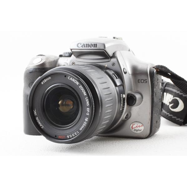 【ジャンク】Canon EOS Kiss デジタル一眼レフカメラ キヤノン（Canon） EOS Kiss Digital レンズキット◇デジタル一眼レフ