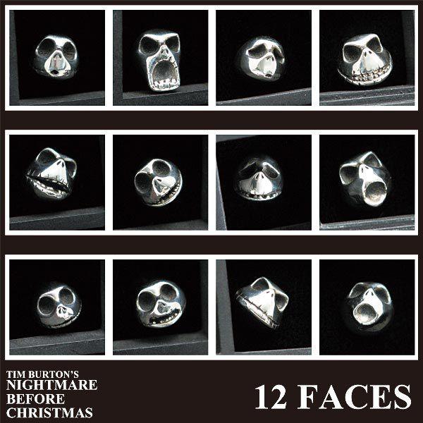 ナイトメアビフォア シルバー925ジャックピアス : 12faces