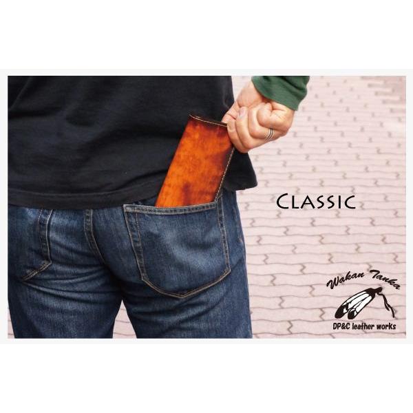 長財布 革 日本製 牛革 ハンドメイド ロングウォレット ぼかし染め 名