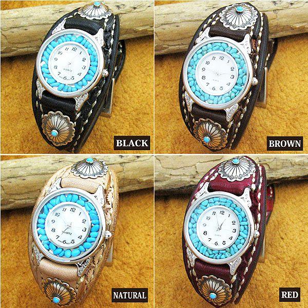 イエローストーン 腕時計 メンズ 革 ハンドメイド 手縫い レザー