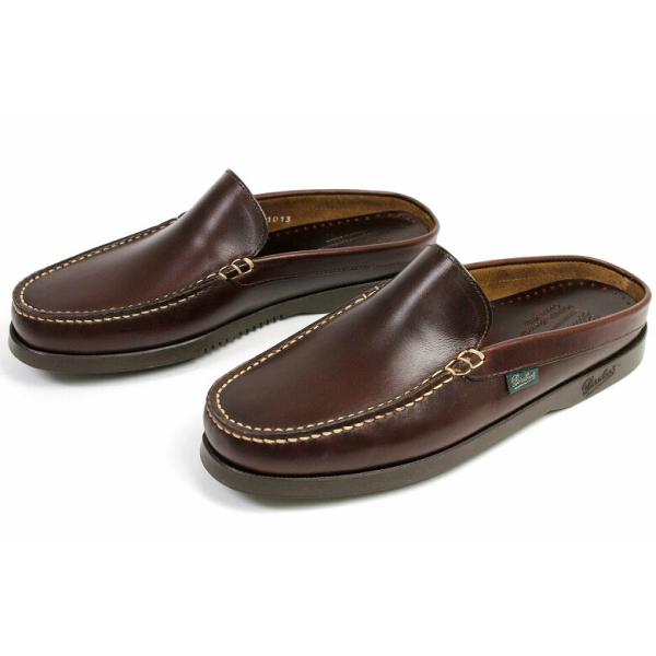 パラブーツ ミュール バハマ アメリカ （Paraboot BAHAMAS MARRON-LIS