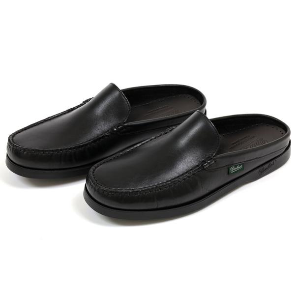 パラブーツ　ミュール　箱無しです パラブーツ ミュール バハマ ブラック Paraboot BAHAMAS NOIRE-LIS