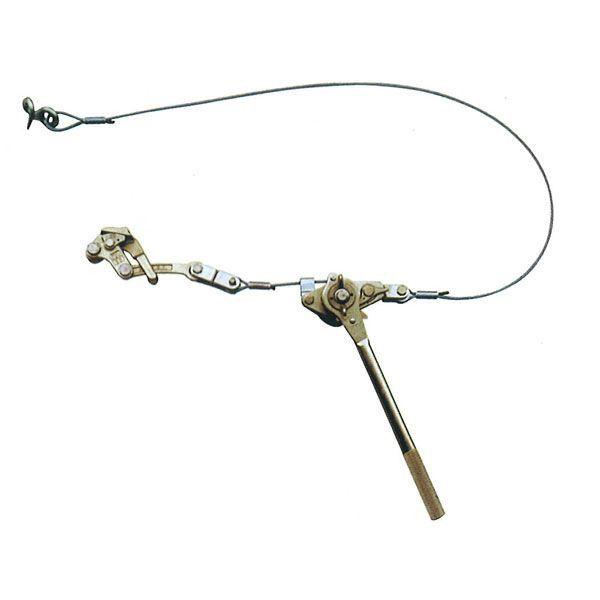 ハルー250 調線器 永木精機 NAGAKI ハルー張線器 カバー付 ワイヤー式 3型鉄 5kN用(0.5