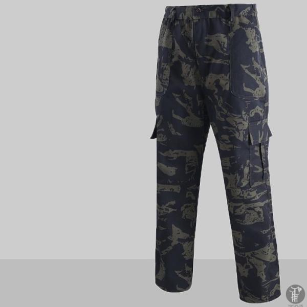 カーゴパンツ ワークパンツ 作業服 作業着 迷彩 熱に強い 耐熱 メンズ ロング丈 パンツ 動きやすい 耐熱性 オールシーズン ズボン