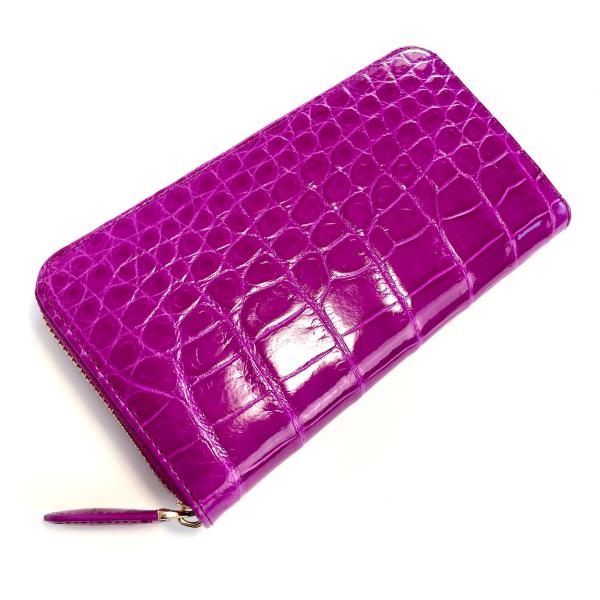 クロコダイル財布 レディース長財布 クロコダイル 財布