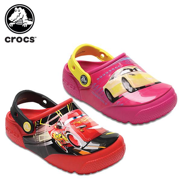 クロックス crocs クロックス ファン ラブ ライツ カーズ 3 クロッグ キッズ k' crocs fun lab lights cars 3  clog キッズ サンダル シューズ[C/A][S]