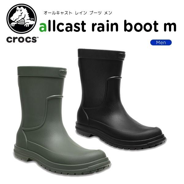 crocs rain boots men