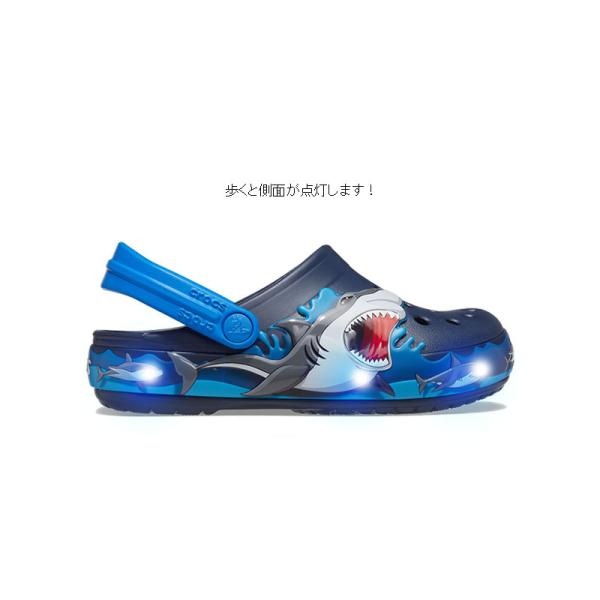 クロックス Crocs クロックス ファン ラブ シャーク ライツ クロッグ Crocs Fun Lab Shark Lights Clog キッズ サンダル シューズ 子供 キャラクター C A Buyee Buyee Jasa Perwakilan Pembelian Barang Online Di Jepang