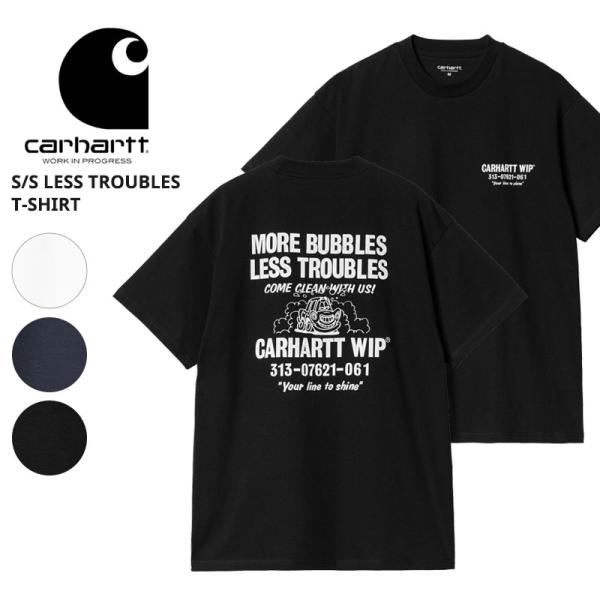 【carhartt】\"S/S Louder\" グラフィックプリント半袖Tシャツ/3色 Carhartt WIP カーハート ダブリューアイピー 半袖 Tシャツ