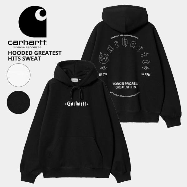 [Carhartt WIP]「グレイテスト・ヒッツ」パーカー Carhartt WIP Greatest Hits パーカー | ブラック | FARFETCH JP