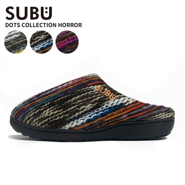 SUBU スブ メンズ 冬サンダル レディース DOTS Collection HORROR 2025