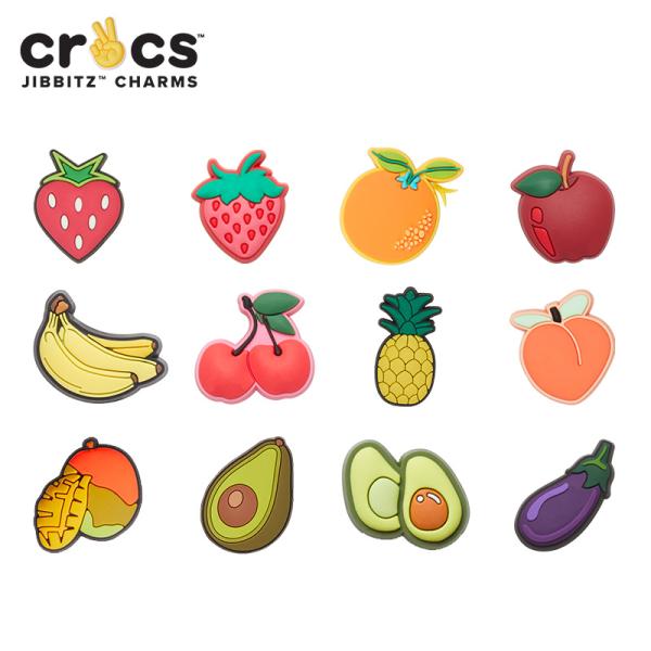 ジビッツ Jibbitz 食べ物 クロックス シューズアクセサリー キャラクター フード 果物 フルーツ Pnk C A 2 Jbc Food Crohas クロハス 通販 Yahoo ショッピング