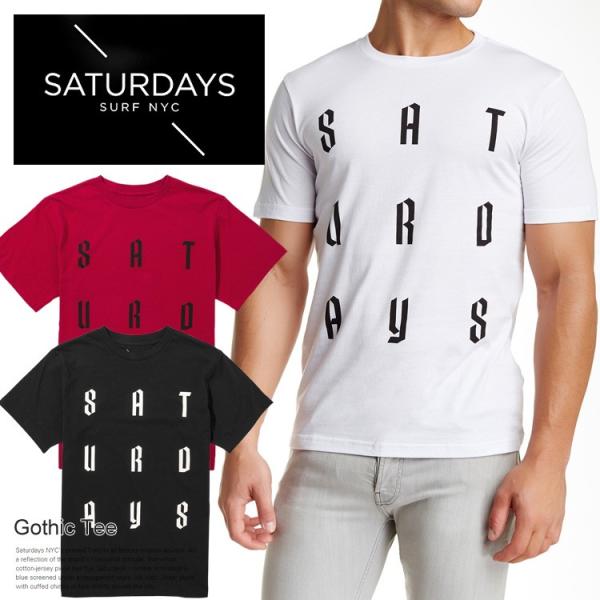 Tシャツ 半袖 メンズ セールsale Saturdays Surf Nyc サタデーズサーフニューヨーク Gothic Tee Buyee Buyee Japanischer Proxy Service Kaufen Sie Aus Japan