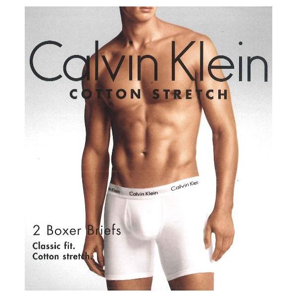 カルバンクライン ボクサーパンツ Calvin Klein コットンストレッチ 2枚組みS,M,L :U2666:CROOTA SHOP