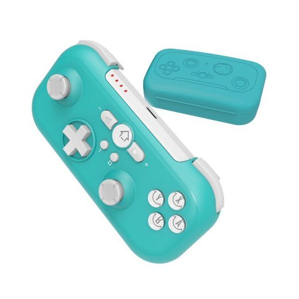 他サイト： Switch Switch Lite用 ワイヤレスコントローラ Jr. ターコイズ スイッチ アンサーの商品画像