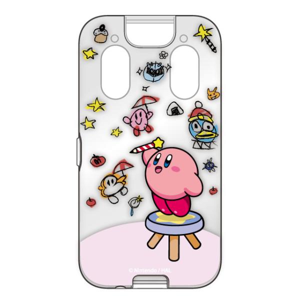 gourmandise 星のカービィ キッズケータイ KY-41C ケース クリア