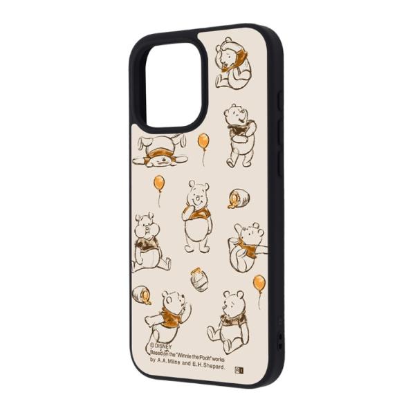 ingrem（イングレム） iPhone16ProMax ケース ディズニー プーさん