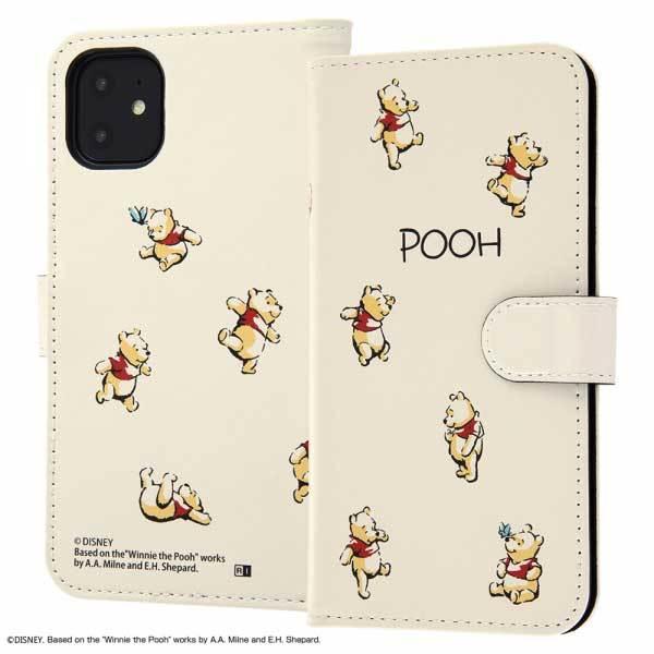 Iphone 11 手帳型ケース ディズニー くまのプーさん 手帳カバー マグネット レザー カードポケット かわいい おしゃれ イングレム In Dp21mlc2 Po018 即納