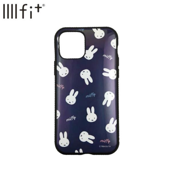 売り値価格 ミッフィーiiiifit Iphone 12 12 Pro 対応ケース 6 1inch ネイビー ピンク フェイス かわいい キャラクター 人気 耐衝撃 グリップ ウサギ Miffy ミッフィー Miffy Mf 112nv サープラ