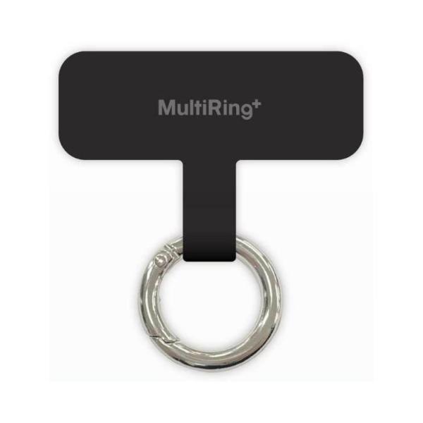 対応:スマートフォンデザイン:ブラック説明:スマホケースの中に挟むだけでマルチに使えるスマホアクセサリです。リングに指を通すことでスマートフォンの持ちやすさを向上し、落下を防止します。リング部分を持ち手にして持ち歩いたり、カバン・ベルトルー...