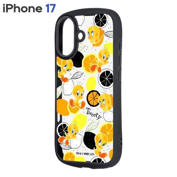 iPhone17 ケース トゥイーティー ルーニーテューンズ  クリア キャラクター グッズ 透明 アイフォン アイホン 17